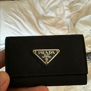 Prada Black Card Holder
